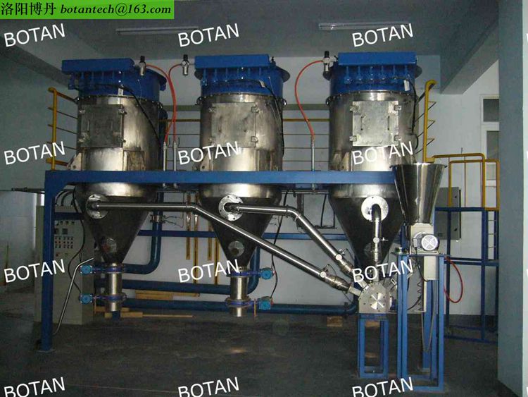 超細氣流分級機的設計說(shuō)明